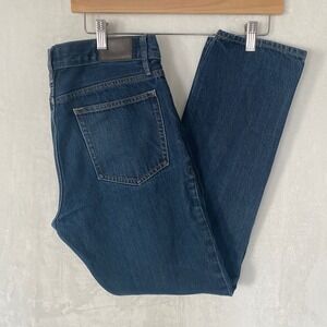 J Crew The Driggs Mens Jeans‎ 31x30 Dark Wash Straight Leg Cotton Denim
